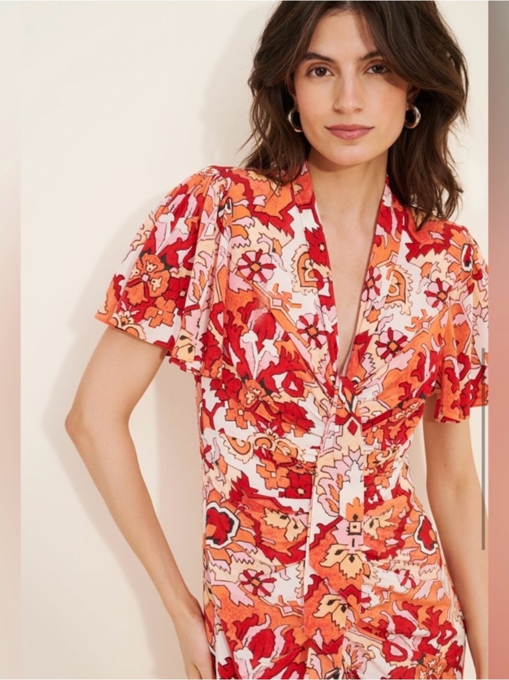 Cinq a Sept Damask Peeta Dress - Picture 4 of 7